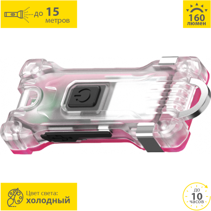 Фонарь ARMYTEK ZIPPY PINK