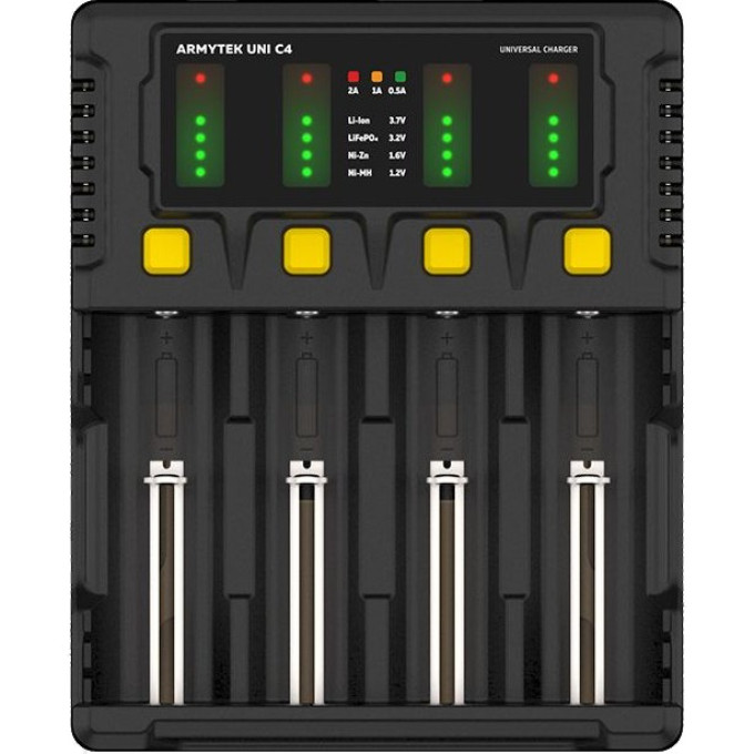 Универсальное зарядное устройство ARMYTEK UNI C4